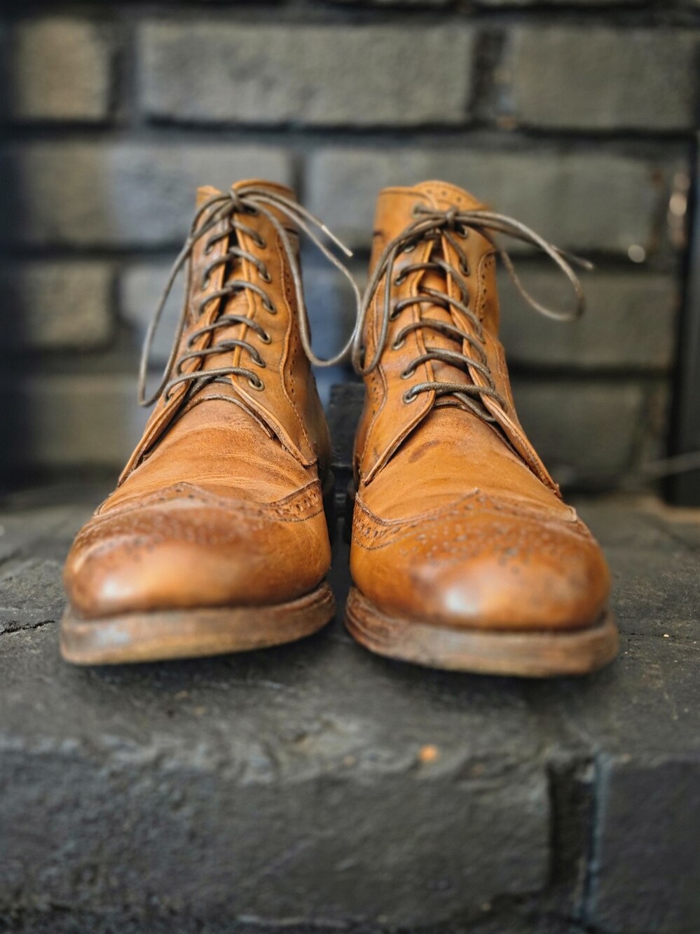 Allen Edmonds Dalton Boots, 9.5 D